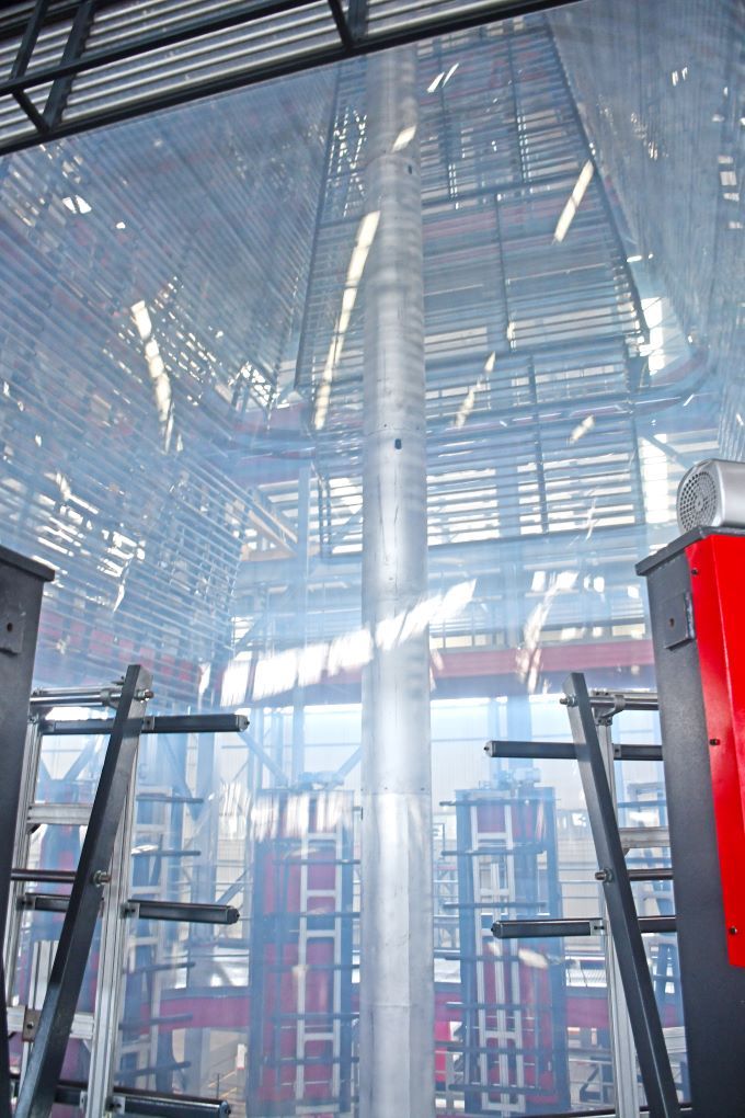 五层共挤农用薄膜吹膜机组的IBC内冷系统