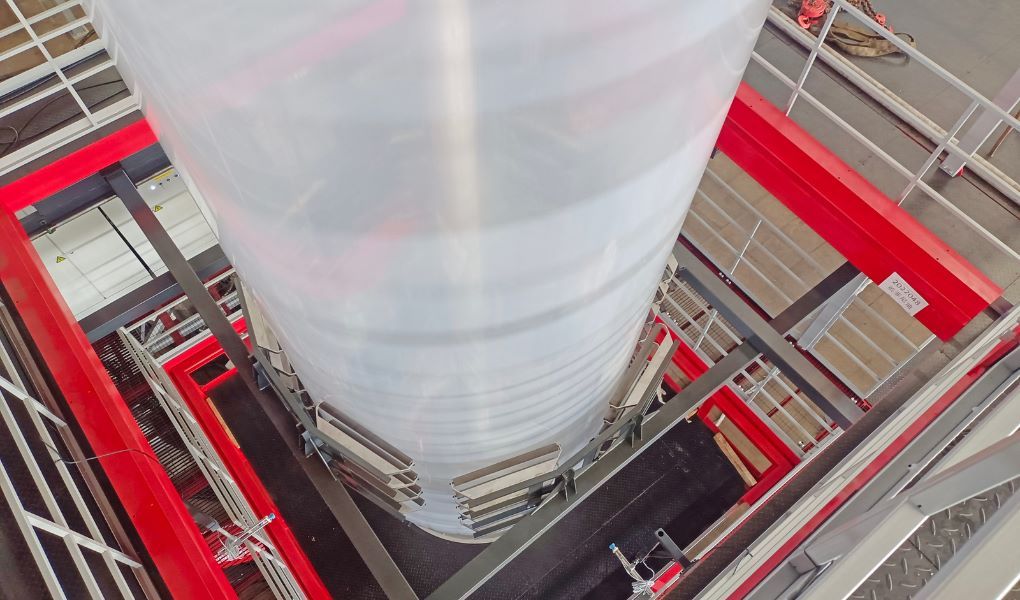 五层16米农膜吹膜机组的自动风温控制风环