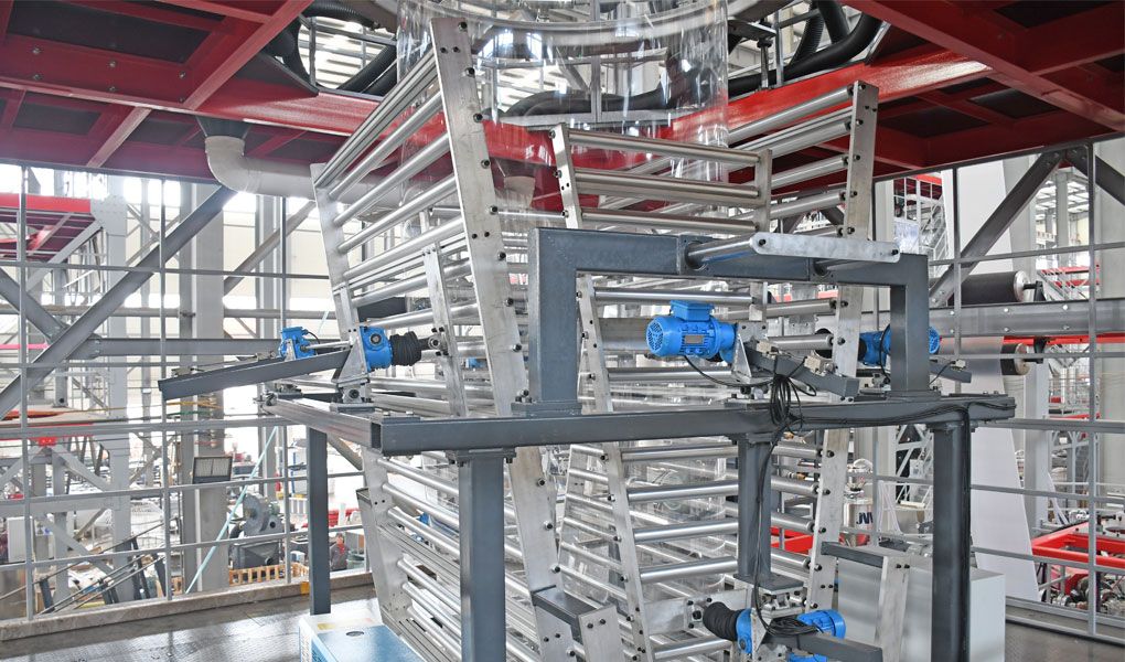 五层POF热收缩膜吹膜机组的护膜板