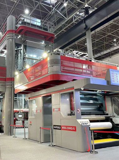 Five-layer 2.7-meter POF machine maximum film width of 2200mm