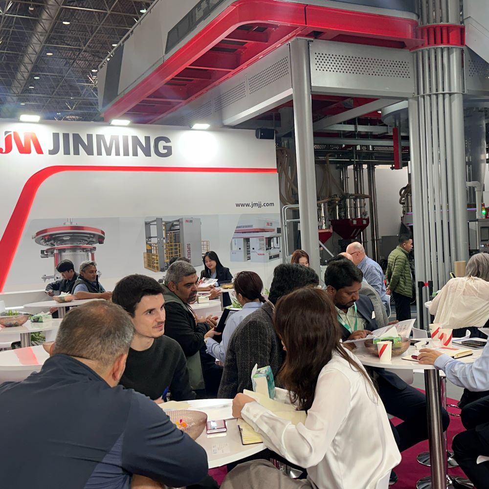 Jinming Machinery’s booth attracted great attention