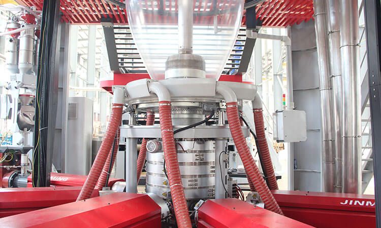 SupereX系列-薄膜吹塑风冷机型-非阻隔包装薄膜吹塑机组的模头