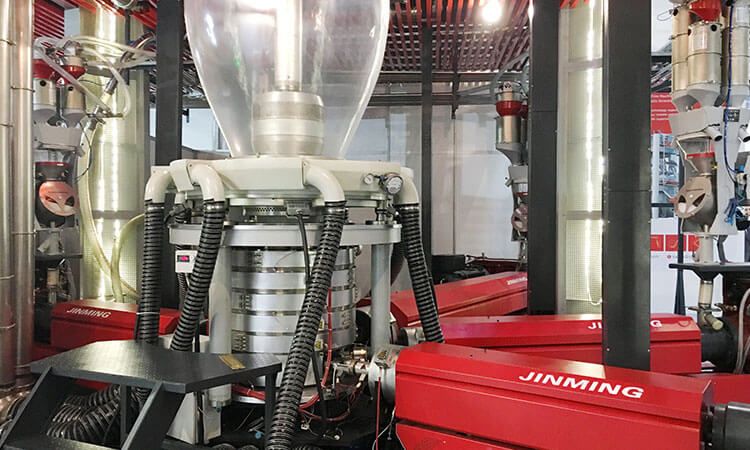 SupereX系列-薄膜吹塑风冷机型-非阻隔包装薄膜吹塑机组的逆流风环