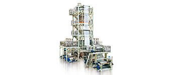 Jinming's 3-layer co-extrusion blown film line for eco-friendly heat-shrinkable packaging film had passed the Provincial Technical Appraisal