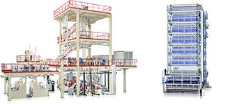 Jinming had successfully developed 9-layer co-extrusion high-end blown film line for packaging film and the China's first large-scale blown film line with an inline coating unit for agricultural film