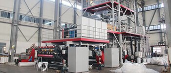 Jinming had successfully developed 5-layer co-extrusion blown film line (with high automation and intelligence) for making silage film