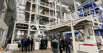 Jinming had successfully developed 5-layer co-extrusion high performance blown film line for production of FFS heavy duty film