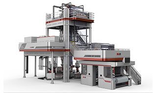 金明携 SUPEREX M5B-2500Q-S 五层共挤薄膜生产线 亮相 K 2025