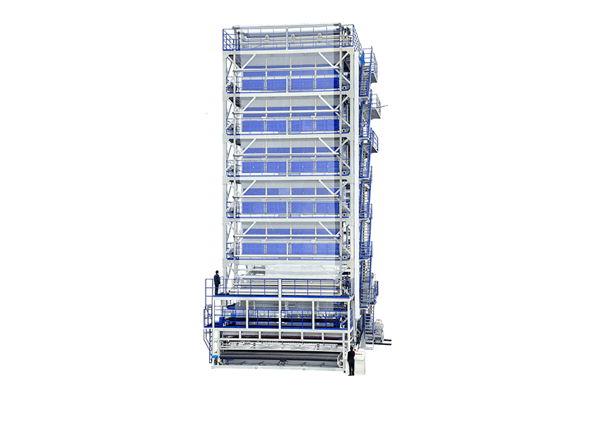 ClassicX 系列-薄膜吹塑风冷机型-农用薄膜吹塑机组的整机